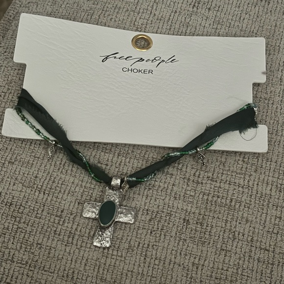 Free People Cross Choker necklace - Picture 1 of 2